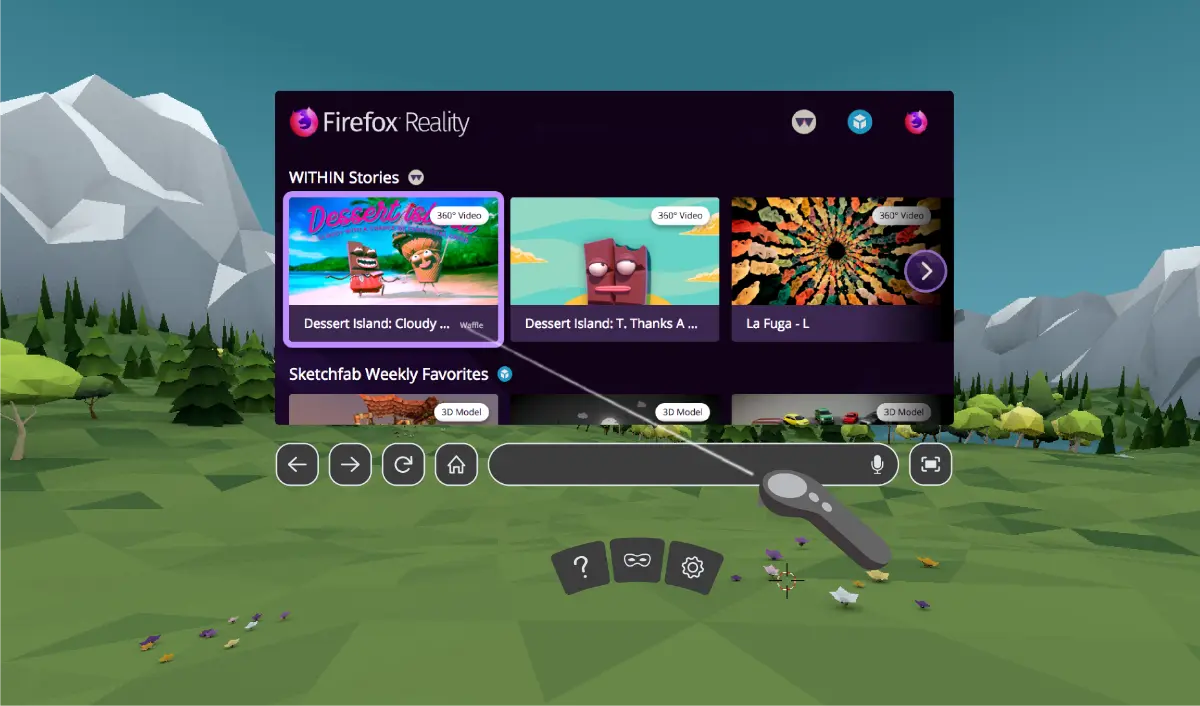 Firefox - Virtual Reality (VR) - 05